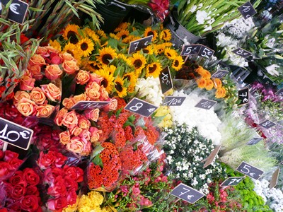 Flower stall